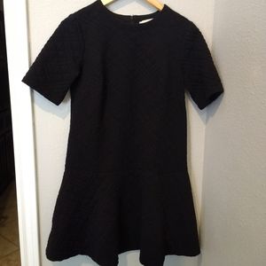 Last chance! Loft Black Quilted Dress PS